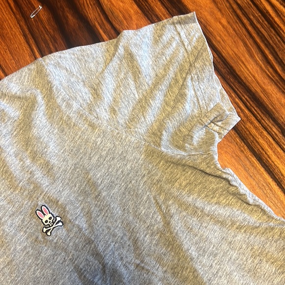 Psycho Bunny Heather grey t shirt. Men S, Women M - Picture 4 of 4